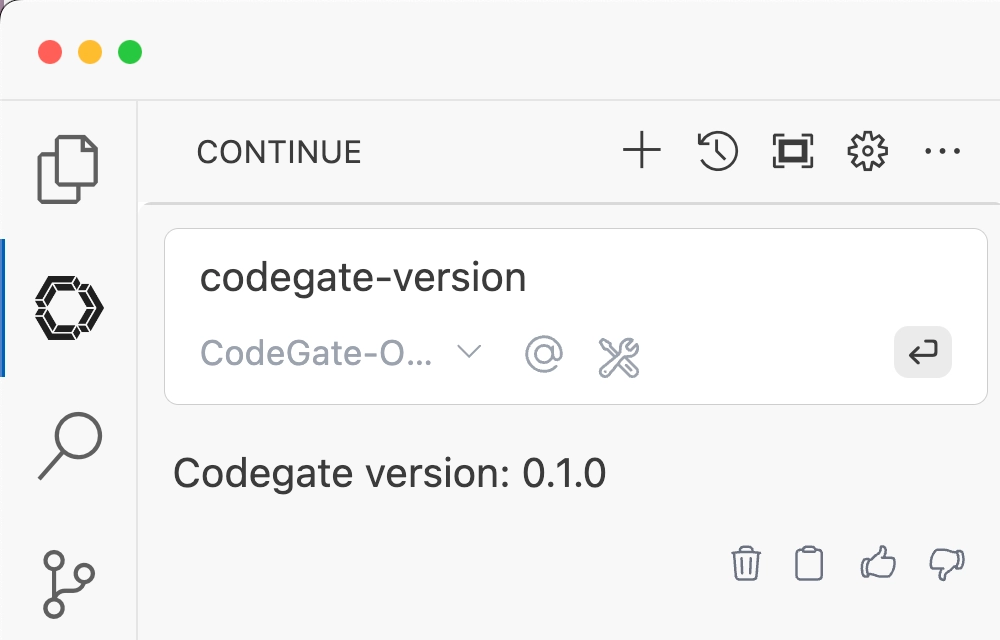 Verify Continue integration